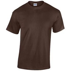 Gildan Short Sleeve T-Shirt - Dark Chocolate, Medium (Case of 12)