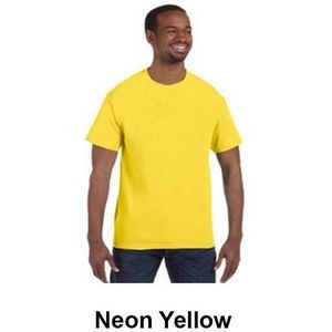 Anvil Heavyweight T-Shirt - Neon Yellow, 3X (Case of 12)
