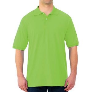 Jerzees Irregular Polo Shirts - Lime, XL (Case of 12)