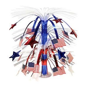 4th of July Flag Cascade Centerpieces - 18 (Case of 6)