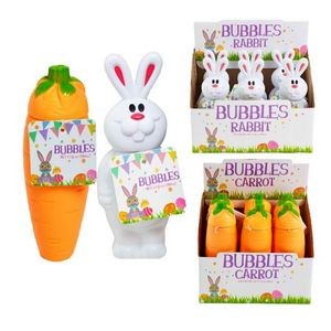 Easter Bubbles - Carrot or Bunny Shaped (Case of 36)