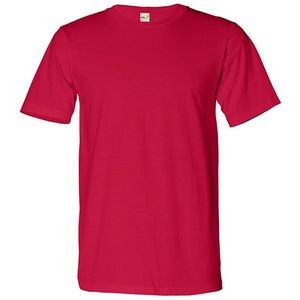 Anvil Organic Cotton Short Sleeve T-Shirt - Red, 4X (Case of 12)