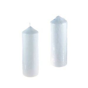 Pillar Candles - White, 3 x 9, Dome, Unscented (Case of 12)