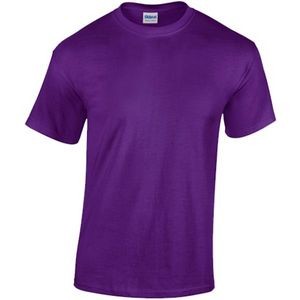 Gildan Short Sleeve T-Shirt - Purple, Large (Case of 12)