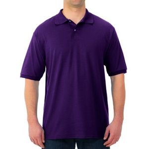 Jerzees Irregular Polo Shirts - Purple, 2 X (Case of 12)