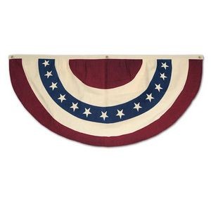 Americana Fabric Bunting - 4', 96 Count (Case of 6)