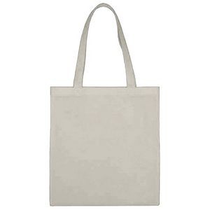 Recycled Shopping Tote - Natural Beige, Non-Woven (Case of 240)