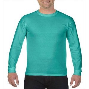 Comfort Colors Men's Irregular Long-Sleeve T-Shirt - Seafoam, Small (C
