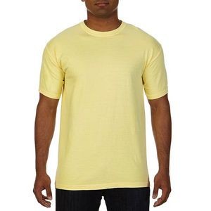 Comfort Colors Garment Dyed Short Sleeve T-Shirts - Butter, Large (Cas