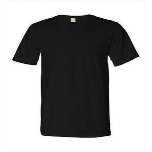 Anvil Short Sleeve Organic T-Shirt - Black, Small (Case of 12)