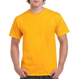 Gildan Heavy Cotton Men's T-Shirt - Gold, XL (Case of 12)