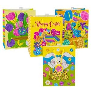 Easter Gift Bags - 4 Assortments (Case of 48)