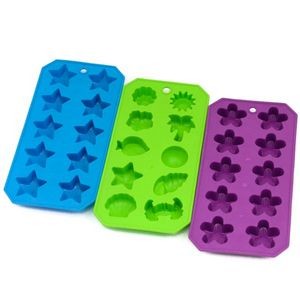 Ice Cube Trays - Thermoplastic, Shapes (Case of 144)