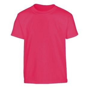 Cyber Pink Heavyweight Blend Youth T-shirt- XS (Case of 12)