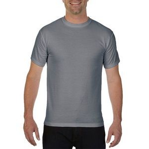 Comfort Colors Garment Dyed Short Sleeve T-Shirts - Granite, Large (Ca