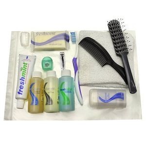 Hair & Body Deluxe Travel Kits - 14 Piece, Adult (Case of 24)