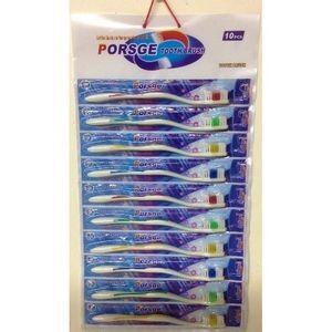 Toothbrushes - Assorted, Flexible Handle (Case of 288)