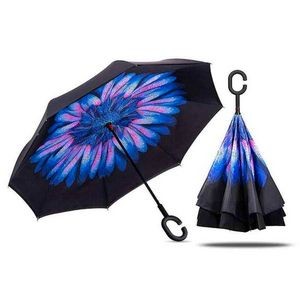 Windproof Folding Umbrellas - Assorted Styles (Case of 40)