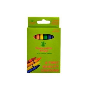 Crayons - 8 Count, Assorted Colors (Case of 288)