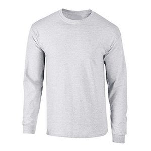 Long-Sleeves T-Shirts - White, 3X (Case of 12)