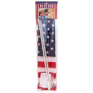 American Flag Kits - 30.25 x 16.2 (Case of 24)