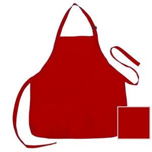Aprons - Red, 3 Pockets, Poly-Cotton (Case of 72)