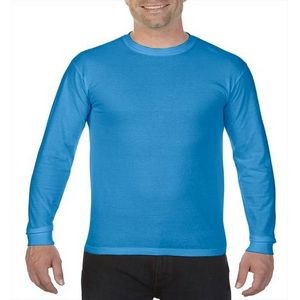 Comfort Colors Men's Irregular Long-Sleeve T-Shirt - Royal Caribe, Lar