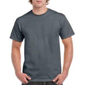 Gildan Heavy Cotton Men's T-Shirt - Charcoal, Large (Case of 12)