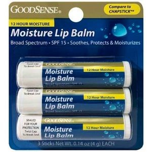 Moisturizing Lip Balm - SPF 15, 0.15 oz (Case of 144)