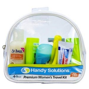 Handy Solutions Women's Travel Kits - TSA Compliant (Case of 12)