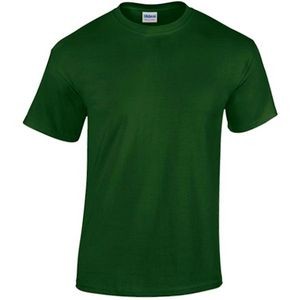 Gildan Short Sleeve T-Shirt - Forest Green, Small (Case of 12)