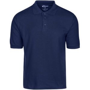 Men's Polo Shirts - Navy, Size XL (Case of 24)