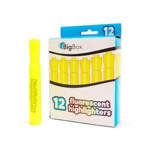 BigBox Yellow Highlighters - 288 Count (Case of 288)