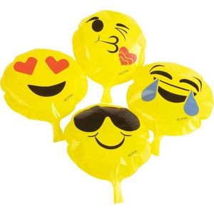 Emoji Whoopee Cushions - Yellow, 3Y+ (Case of 19)
