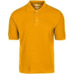 Men's Polo Shirts - Gold, Size XL (Case of 24)