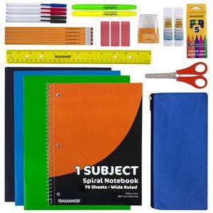 Elementary School Supply Kits - 30 Pieces (Case of 12)