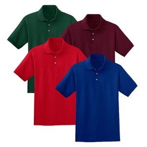 Jerzees Irregular Polo Shirts - Assorted, 2 X (Case of 12)