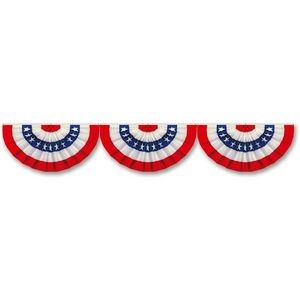 Jointed Patriotic Bunting Cutout - Stars & Stripes (Case of 12)