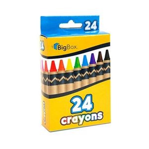 BigBox 24-Count Crayons - 96 Packs (Case of 96)