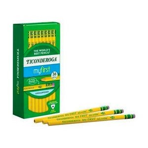 #2 Pencils - 36 Count, Triangular Shape, Latex-free Eraser (Case of 6)