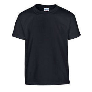 Gildan First Quality Youth T-Shirt - Black - XS (Case of 12)