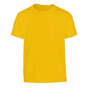 Island Yellow Heavyweight Blend Youth T-shirt- Large (Case of 12)