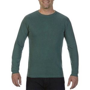 Comfort Colors Irregular Men's Long-Sleeve T-Shirt - Blue Spruce, 3X (