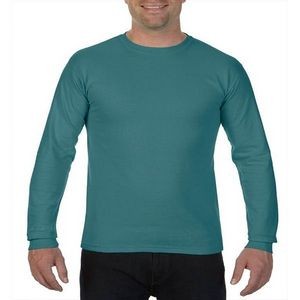Comfort Colors Irregular Men's Long-Sleeve T-Shirt - Emerald, Large (C