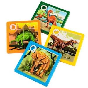 Dino Slide Puzzles - 8 Pack (Case of 17)