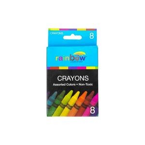 Crayons - 8 Count, Assorted Colors (Case of 144)