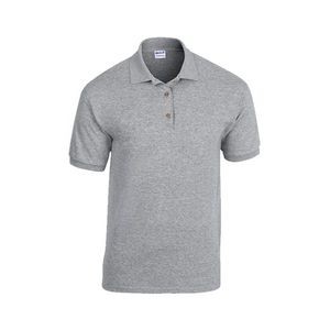 Gildan Irregular Polo Shirts - Sports Grey, Large (Case of 12)