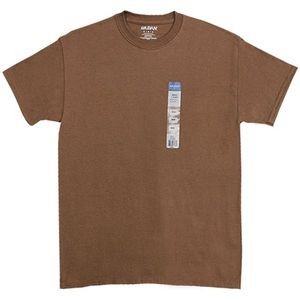 Gildan Men's Short Sleeve T-Shirt - Chestnut, Large (Case of 12)