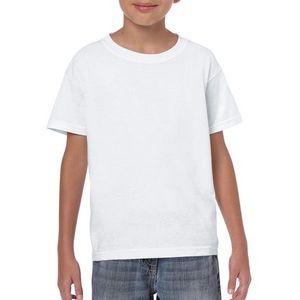 Gildan First Quality Youth T-Shirt - White - Large (Case of 12)