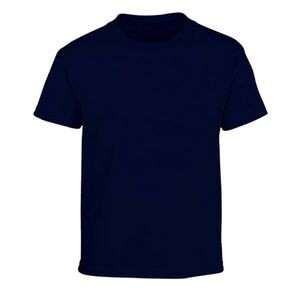 Navy Heavyweight Blend Youth T-shirt - Large (Case of 12)